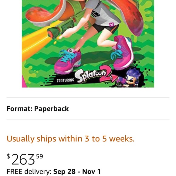 NEW Nintendo Splatoon Official Sticker Book - Picture 3 of 6